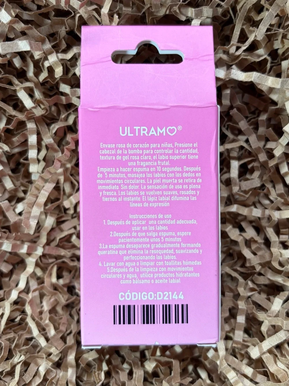 Ultramo Bubble Lip Scrub